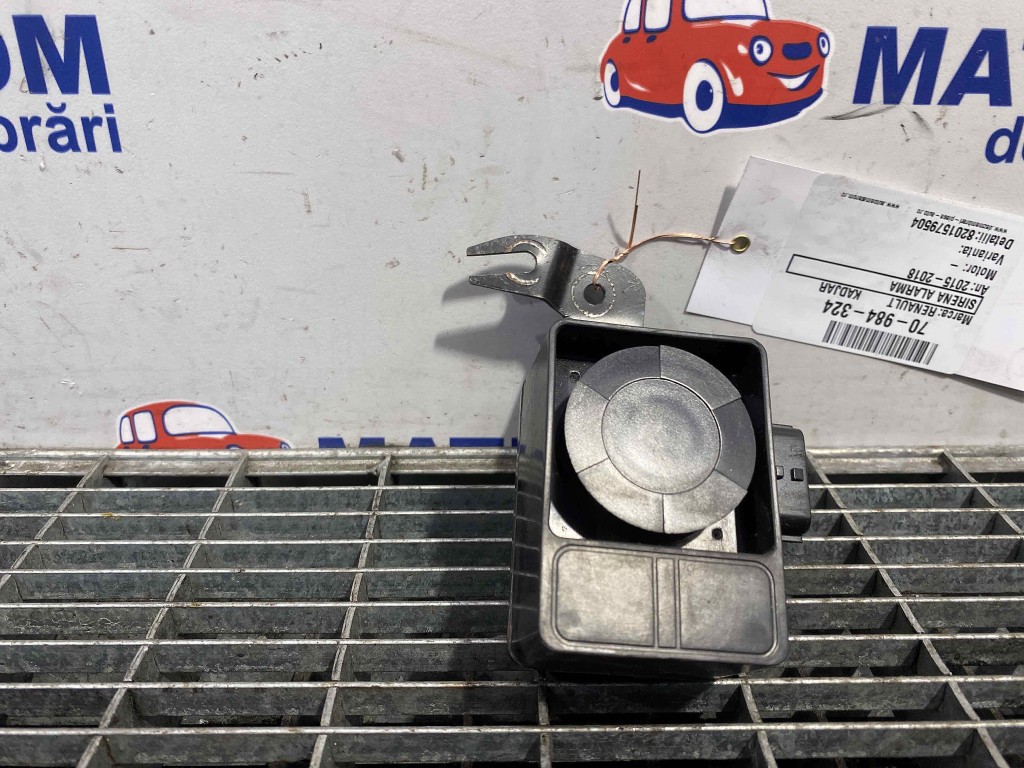 SIRENA ALARMA RENAULT KADJAR - - (2015 2018)
