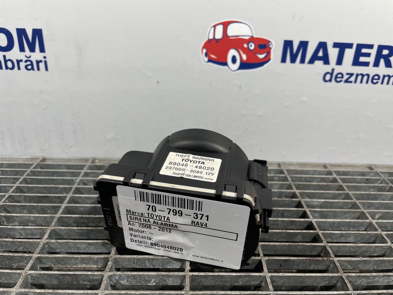 SIRENA ALARMA TOYOTA RAV4 RAV4 - - (2006 2012)