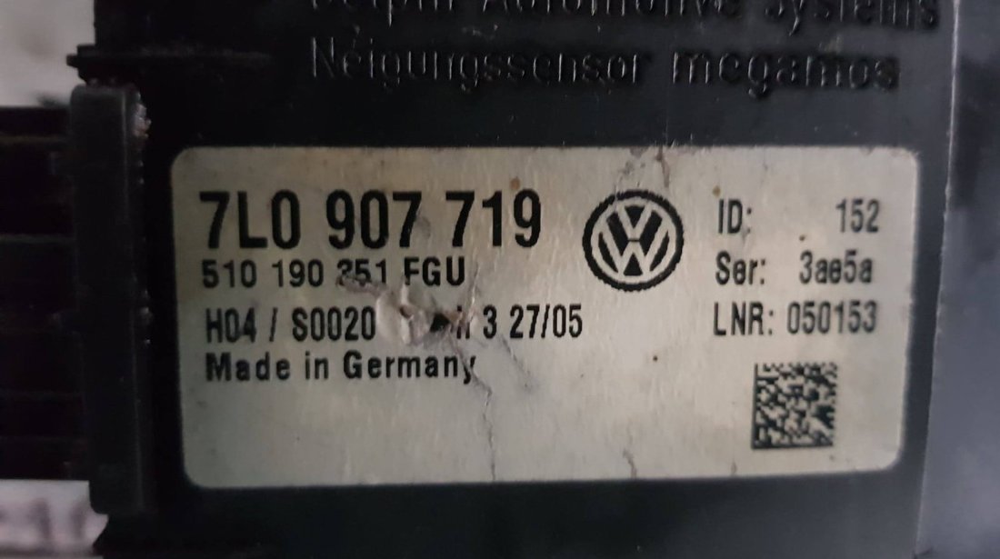 Sistem alarma antifurt VW Touareg 7L0907719