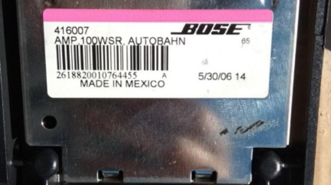 Sistem audio bose Audi A6 (1997-2004) [4B, C5] 416007