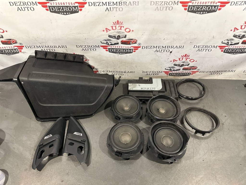 Sistem audio canton 5E0035411D / 5E0035411G Skoda Octavia III Combi (5E5) 1.2 TSI 86 cai