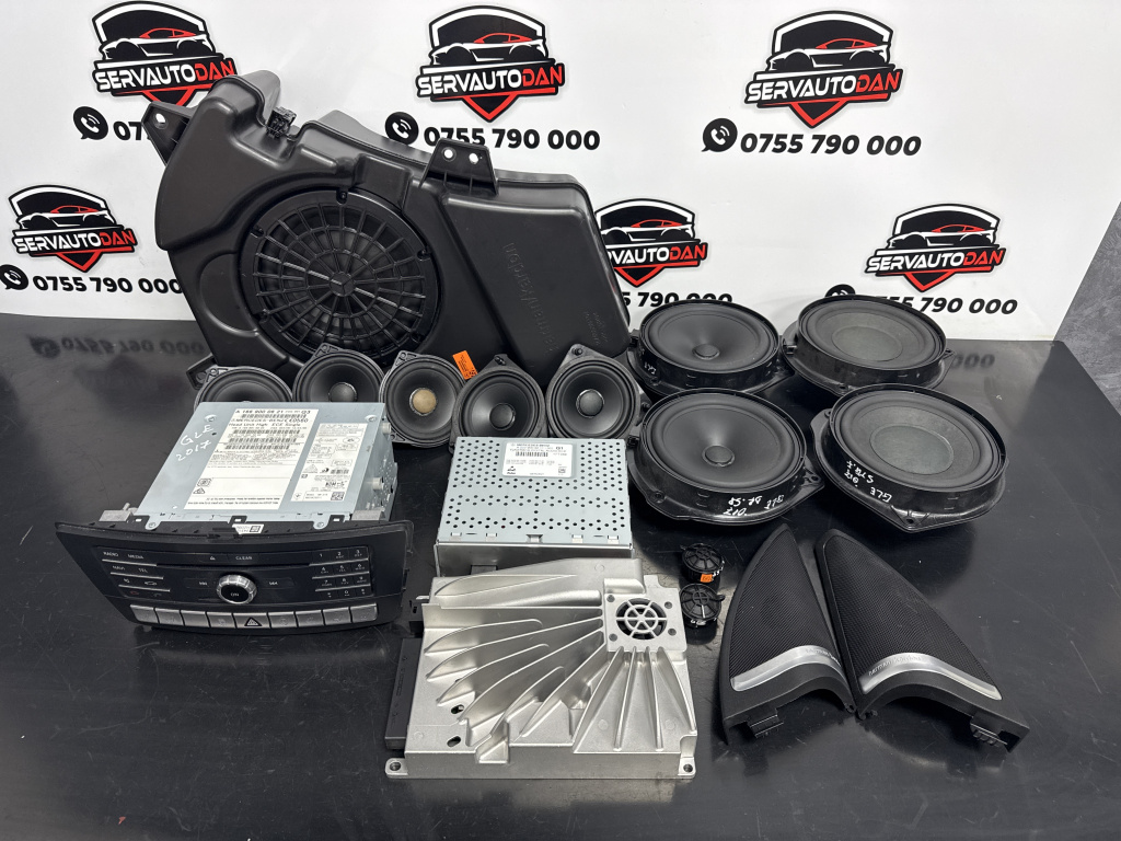 Sistem audio complet Mercedes-Benz GLE (2015->) [w292] 3.0 Motorina 2018, A2229009211 / A1669000621 / A1669004719 / HARMAN KARDON
