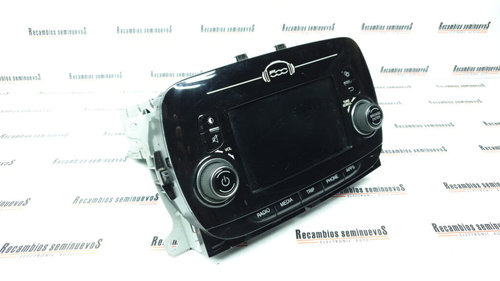 SISTEM AUDIO CONTINENTAL FIAT 500 07356556120 / 96848 / FIAT 312E VP2 ECE / FIAT312EVP2ECE0735655612...