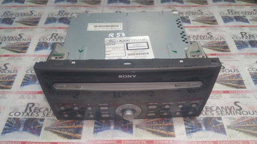 SISTEM AUDIO FORD FOCUS 4M5T-18C815-BK / 4M5T 18C815 BK / 4M5T18C815BK / A11865419 / VP7S7F-18C821-D...