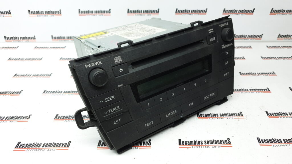 SISTEM AUDIO FUJITSU TEN LIMITED TOYOTA PRIUS 86120-47340 / 86120 47340 / 8612047340 / 123000-165A101 / 123000 165A101 / 123000165A10186120-47340 / 86120 47340 / 8612047340 / 123000-165A101 / 123000 165A101 / 123000165A101