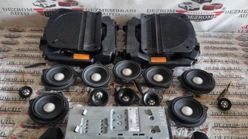 Sistem audio Harman/Kardon BMW Seria 5 F10 coduri 9169687 / 9169688 / 9169693 / 9169690