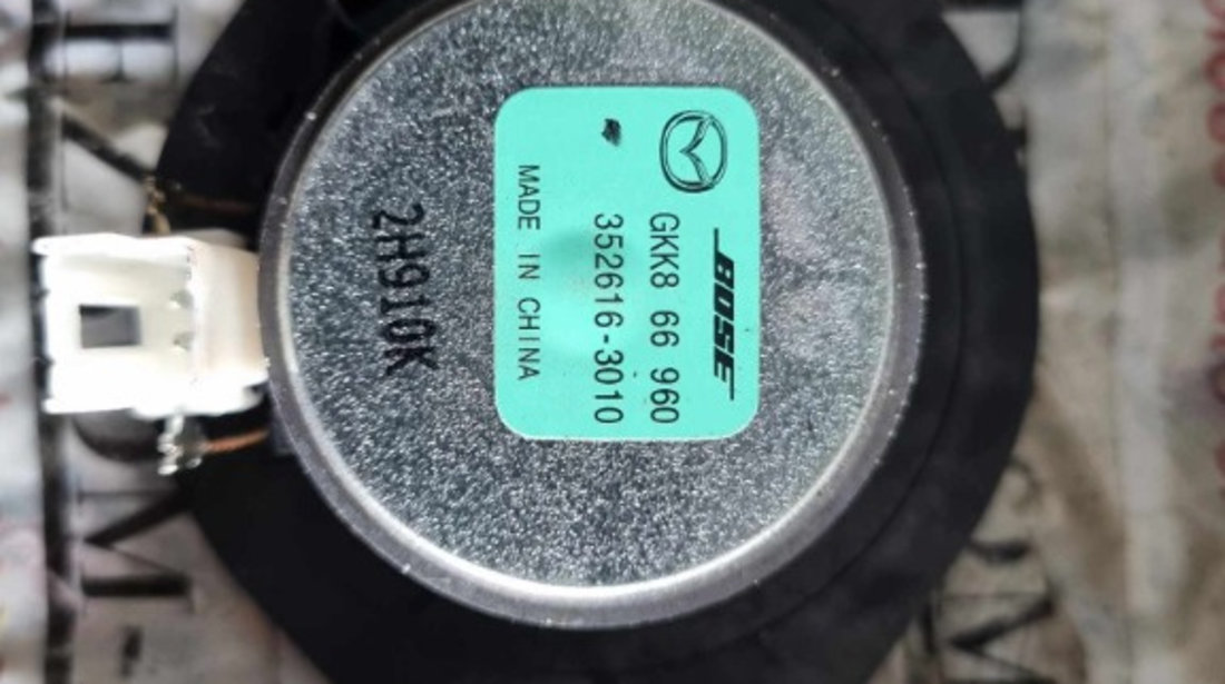 Sistem audio original complet BOSE Mazda 6 III GJ GHP9-66-920A 352616-3010 351041-0020 42358-0010