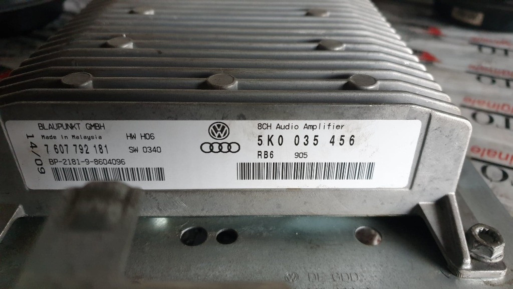 Sistem audio original DYNAUDIO VW Golf 7 coduri : 1K8035453 / 1K8035453 / 5K0035456