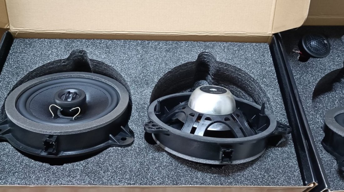 SISTEM BOXE COMPONENTE AUTO AWAVE AWN 650C 165MM 60W RMS DEDICAT RENAULT DACIA NISSAN SMART