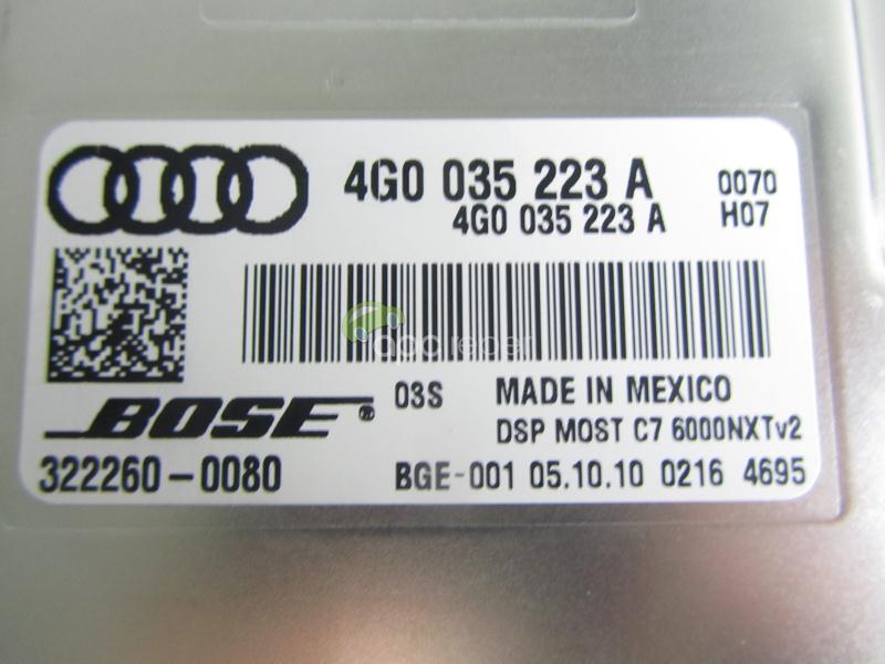 Sistem complet Bose Audi A6 4G Limo Original