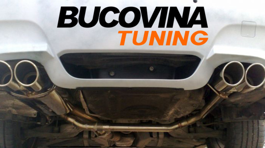 Sistem de evacuare dubla compatibil cu BMW Seria 5 E60 530i (03-10)