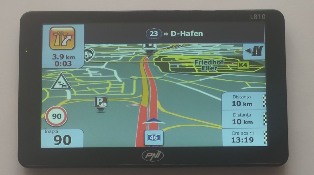 Sistem de navigatie GPS PNI L810 7 inch 8GB Harti Camioane si Autoturisme Rulote Autocare