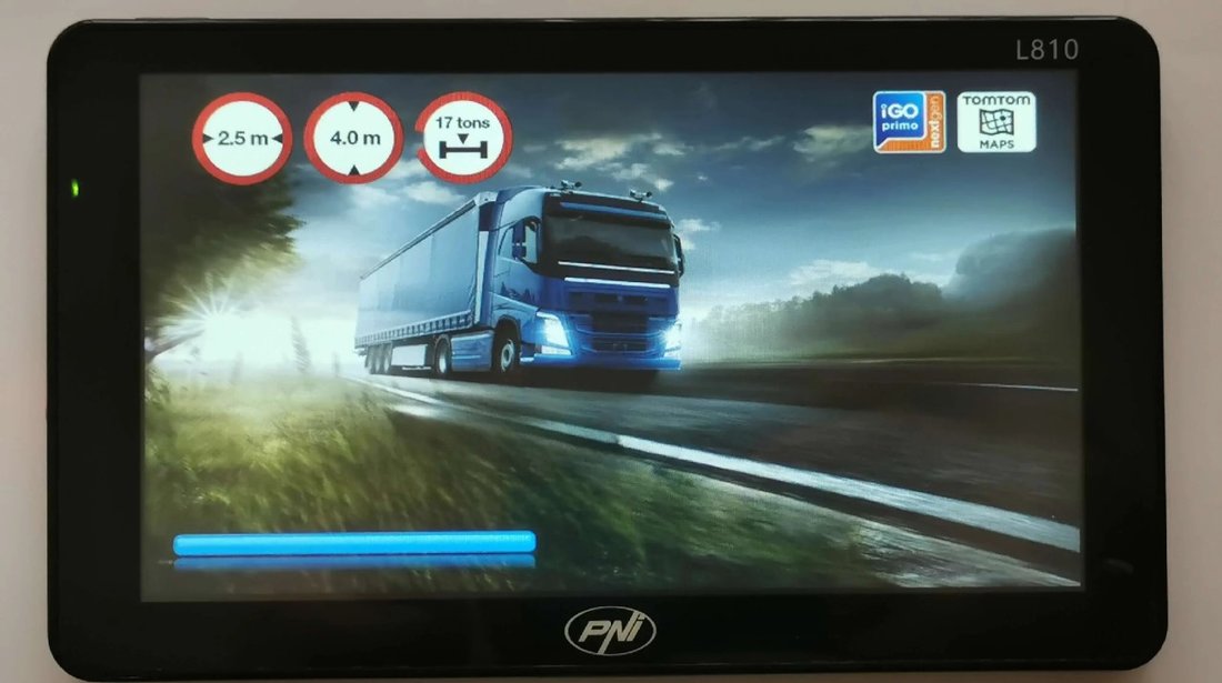 Sistem de navigatie GPS PNI L810 7 inch 8GB Harti Camioane si Autoturisme Rulote Autocare