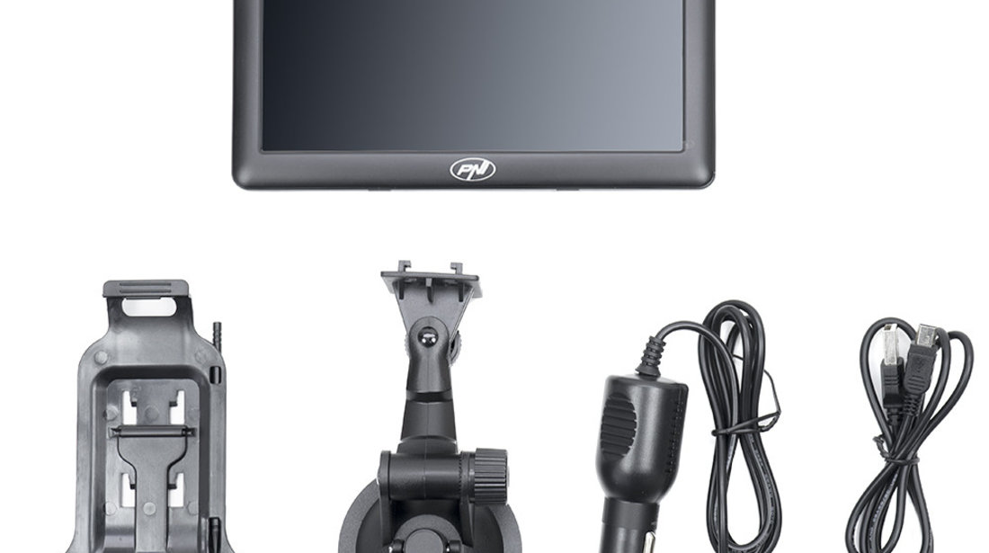 Sistem de navigatie portabil GPS PNI L807 PLUS 8GB Diagonala 7" Harti pentru Camioane si Autoturisme