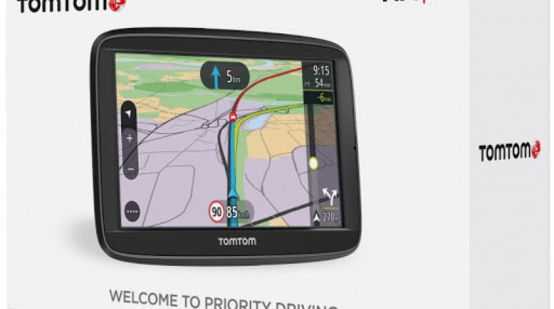 Sistem de navigatie TomTom VIA 52 GPS Carkit Bluetooth Diagonala 5" Harti Full Europa Radare Fixe