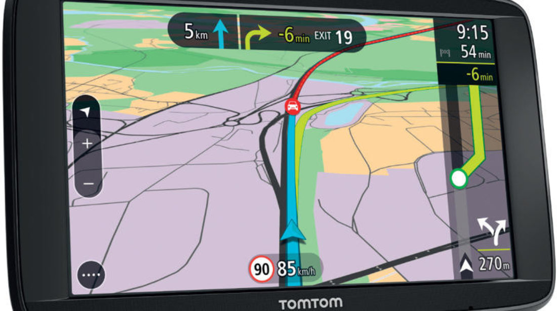 Sistem de navigatie TomTom VIA 52 GPS Carkit Bluetooth Diagonala 5" Harti Full Europa Radare Fixe