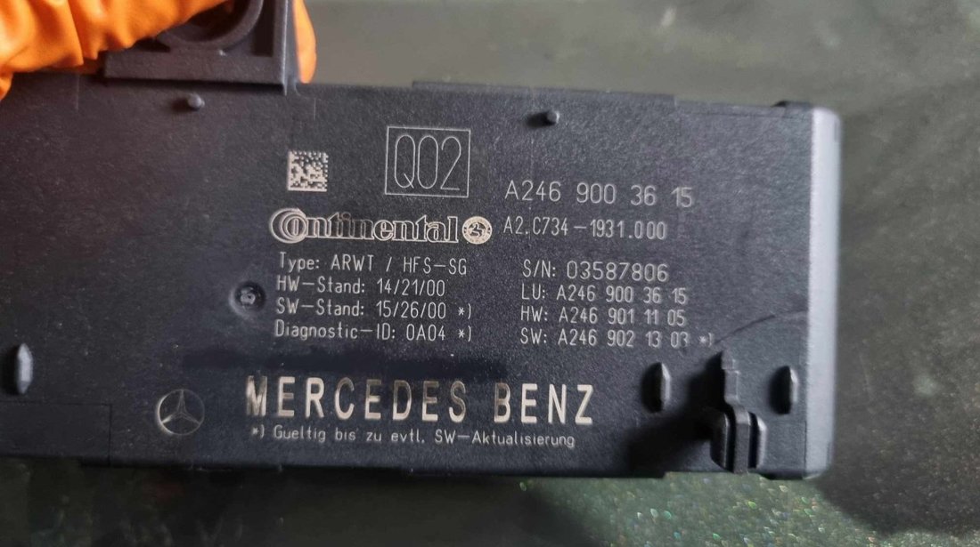 Sistem deschidere portbagaj electric A2047500060 / A0997400600 Mercedes-Benz E-Class (S212)