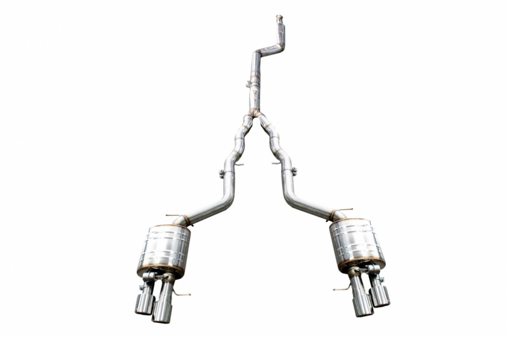 Sistem Evacuare Compatibil Cu Bmw Seria 5 F10 2011-2017 Motor Benzina F10 2011-2016 Petrol 1.6/2.0 L 520i N2B20/NB20B16 / 528i NB20B20 Turbocharged I4 Sistem Evacuare Dubla ESBMF10C