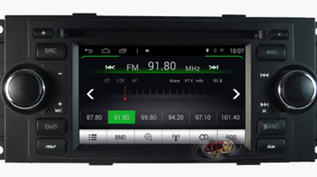 Sistem navigatie Chrysler / Dodge / Jeep cu Android, platforma S160 + camera marsarier