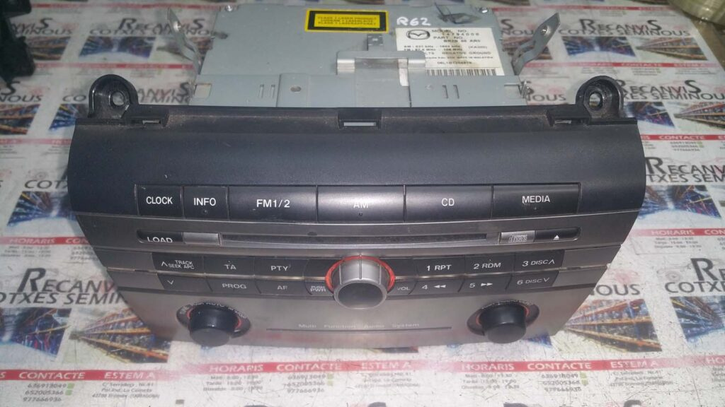 SISTEM RADIO AUDIO MAZDA 3 14794008 / 1479470114794008 / 14794701