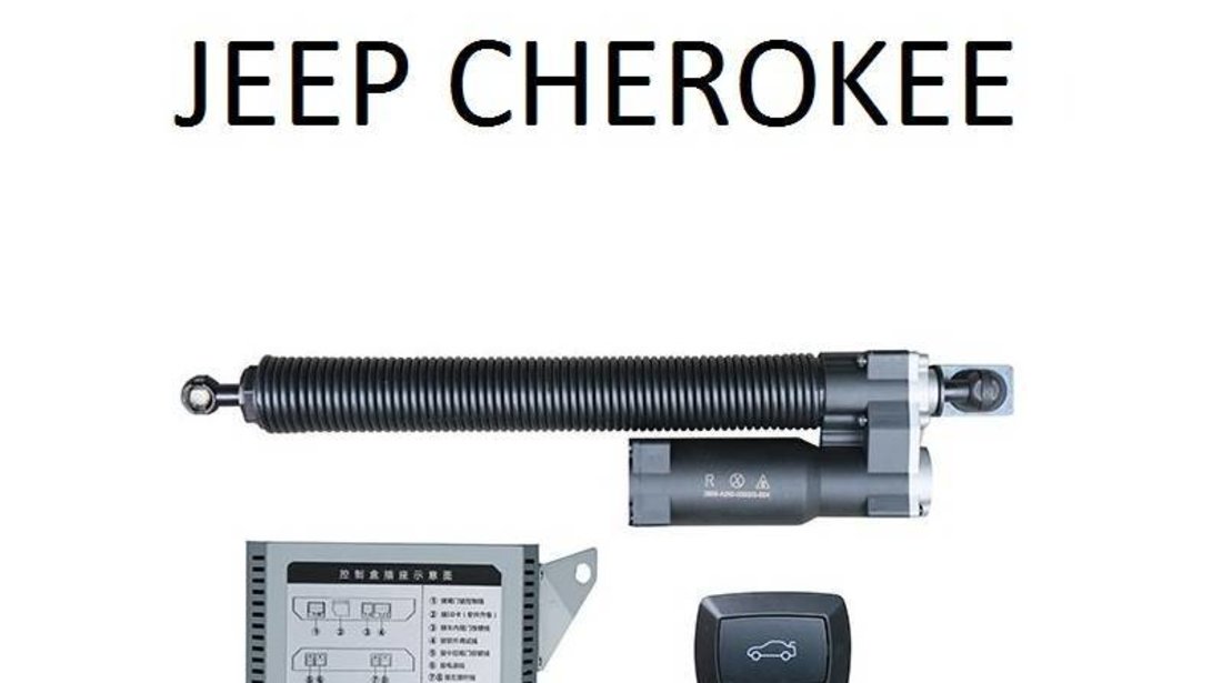 Sistem ridicare si inchidere portbagaj din buton si cheie dedicat Jeep Cherokee 2014 EDT-TG2832