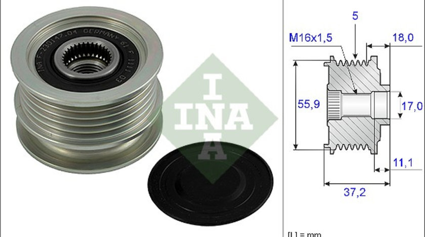 Sistem roata libera, generator (535001810 INA) SEAT,VW