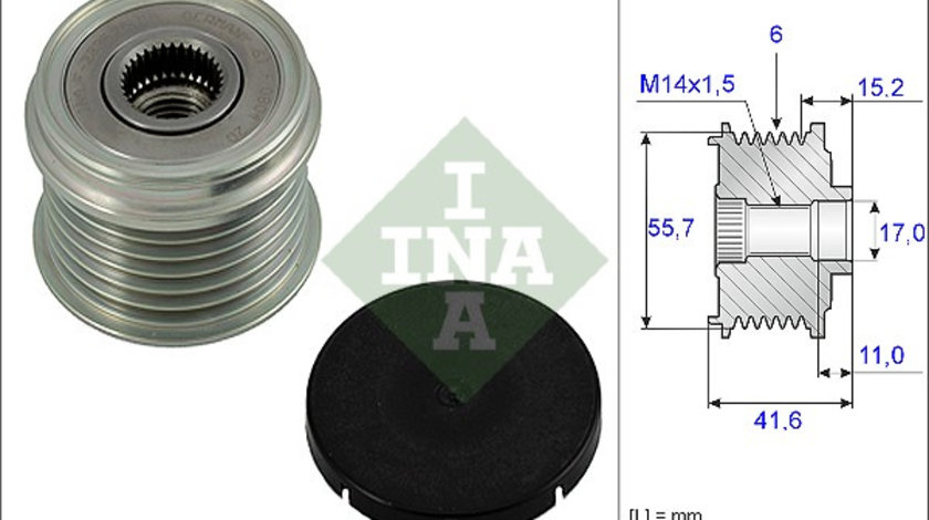 Sistem roata libera, generator (535002410 INA) VOLVO