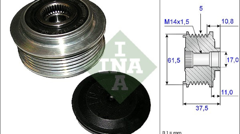 Sistem roata libera, generator (535010710 INA) ALFA ROMEO,FIAT