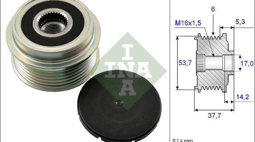 Sistem roata libera, generator (535013210 INA) FORD,MAZDA