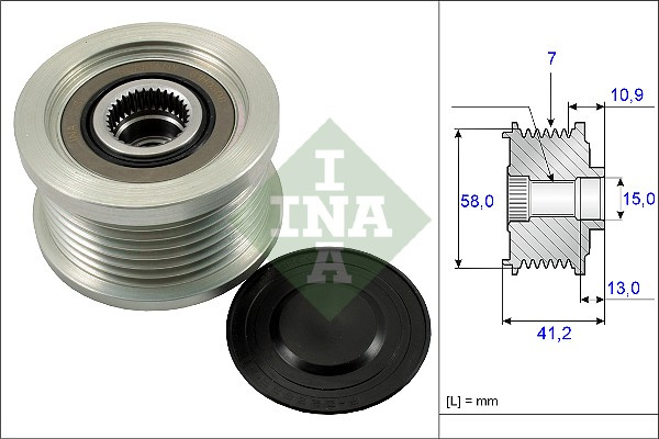 Sistem roata libera, generator (535017310 INA) TOYOTA