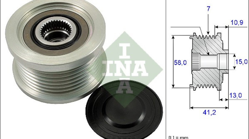 Sistem roata libera, generator (535017310 INA) TOYOTA