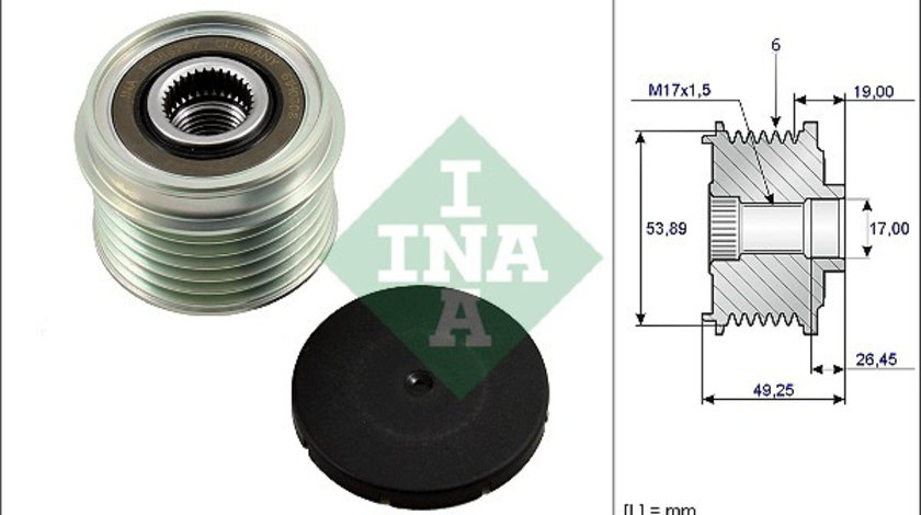 Sistem roata libera, generator (535023310 INA) SUZUKI