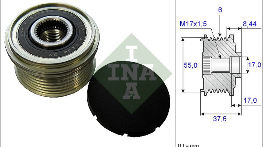 Sistem roata libera, generator (535024610 INA) Citroen,MAZDA,MITSUBISHI,NISSAN,PEUGEOT,SUBARU