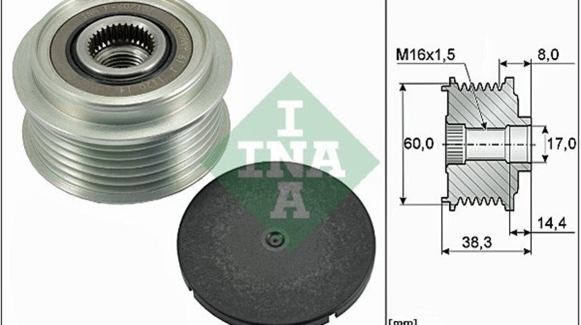 Sistem roata libera, generator (535028910 INA) TOYOTA