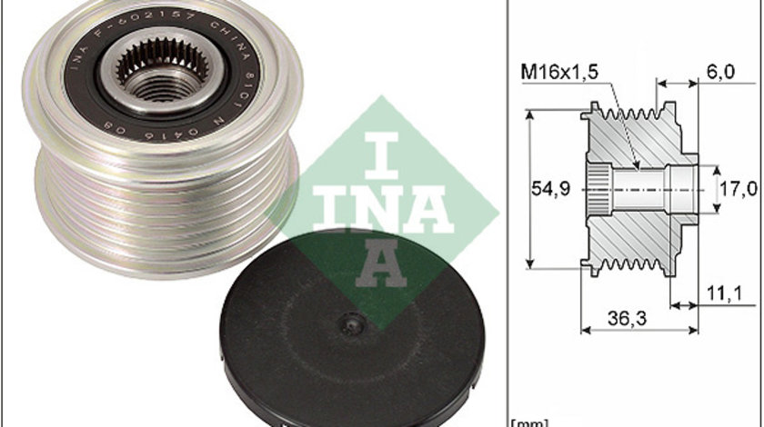 Sistem roata libera, generator (535029810 INA) NISSAN,RENAULT