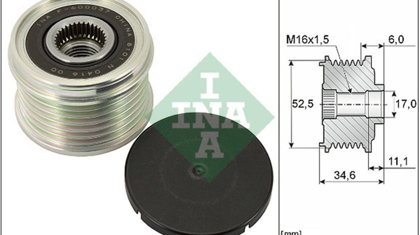 Sistem roata libera, generator (535031510 INA) NISSAN,NISSAN (DFAC),RENAULT