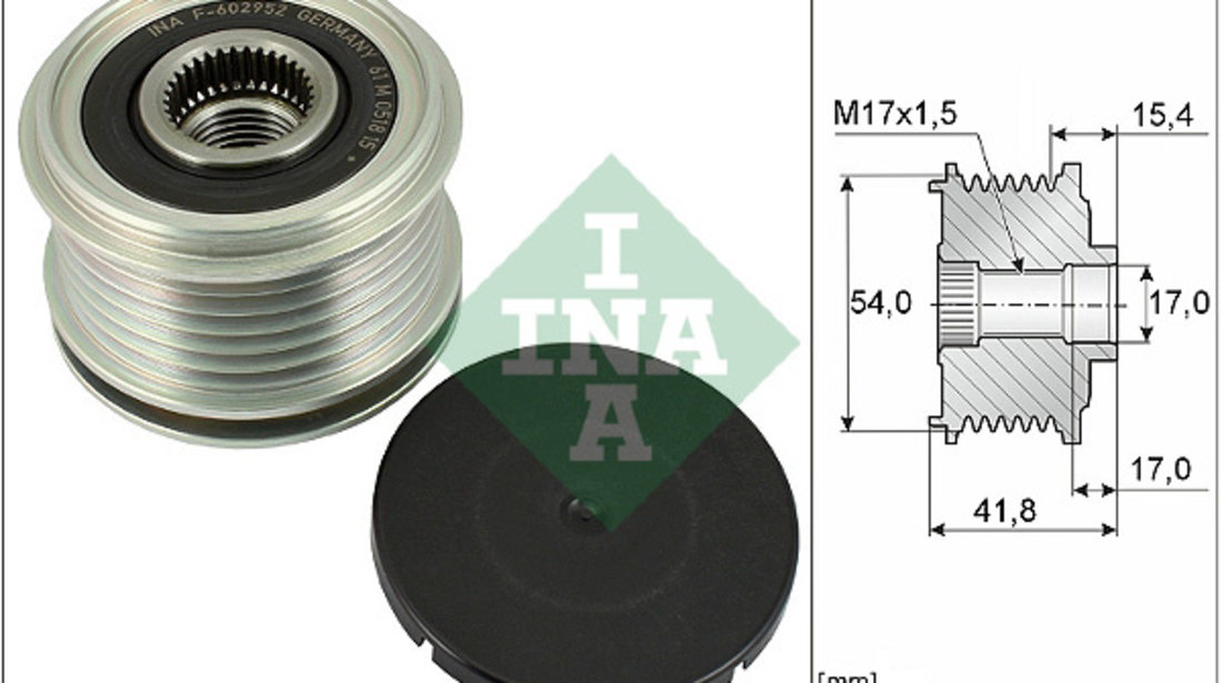 Sistem roata libera, generator (535031710 INA) Citroen,DS,FIAT,OPEL,PEUGEOT,TOYOTA,VAUXHALL