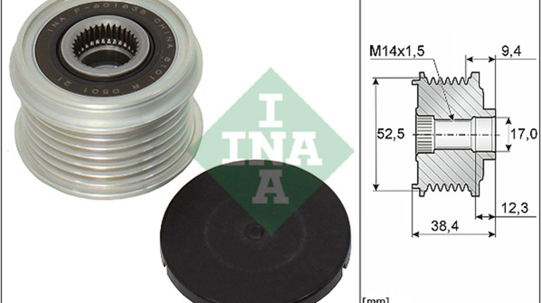 Sistem roata libera, generator (535032910 INA) TOYOTA,TOYOTA (FAW),TOYOTA (GAC)