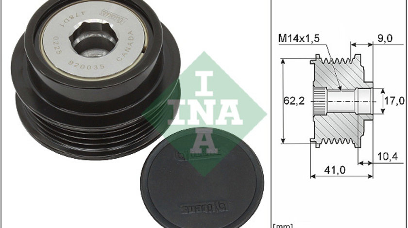 Sistem roata libera, generator (535033810 INA) TOYOTA