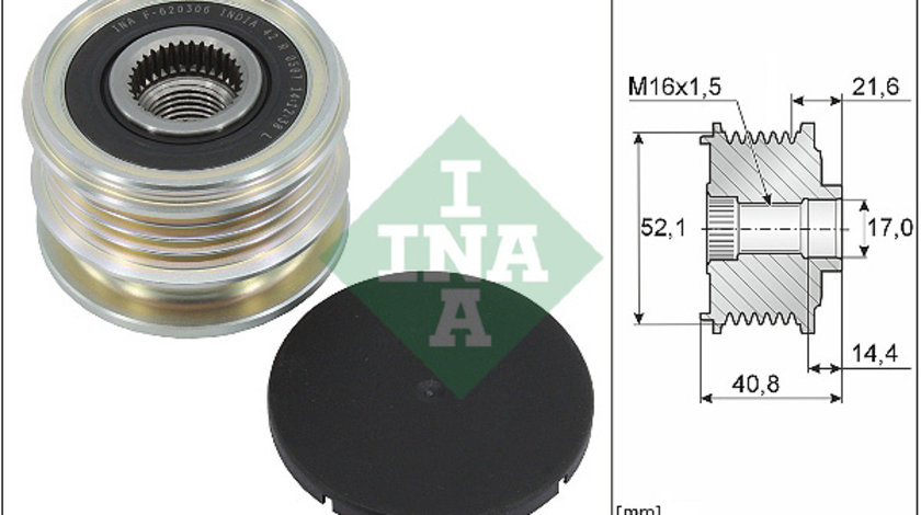 Sistem roata libera, generator (535034510 INA) DACIA,NISSAN,RENAULT