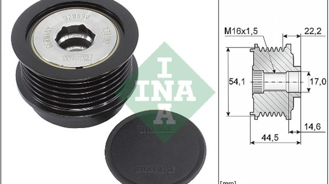 Sistem roata libera, generator (535035210 INA) FORD