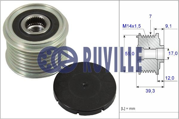 Sistem roata libera, generator (57716 EVR) SUZUKI