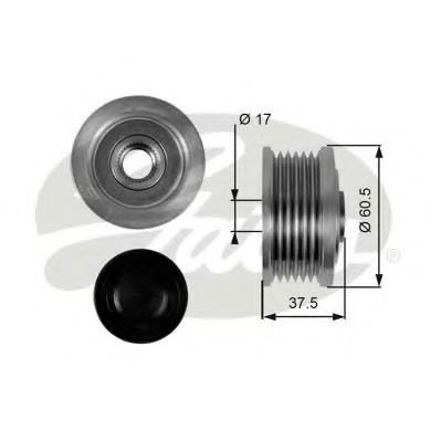 Sistem roata libera, generator ALFA ROMEO 156 Sportwagon (932) (2000 - 2006) GATES OAP7048 piesa NOU...