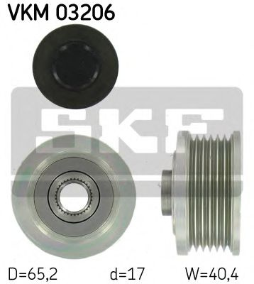 Sistem roata libera, generator ALFA ROMEO 166 (936) (1998 - 2007) SKF VKM 03206 piesa NOUA