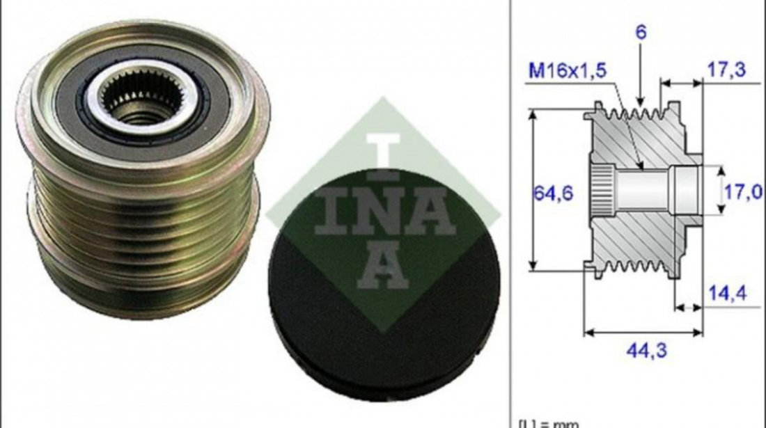 Sistem roata libera, generator Audi AUDI A4 Cabriolet (8H7, B6, 8HE, B7) 2002-2009 #2 06E903119E