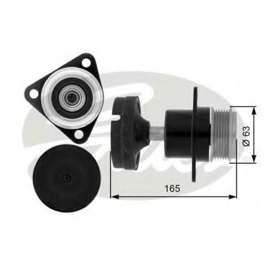 Sistem roata libera, generator FORD FOCUS C-MAX (2003 - 2007) GATES OAP7050 piesa NOUA