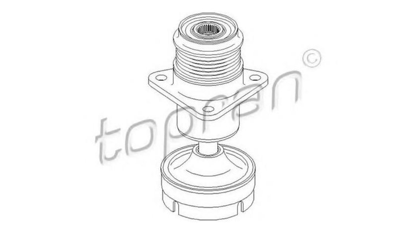 Sistem roata libera, generator Ford FUSION (JU_) 2002-2012 #2 0381006