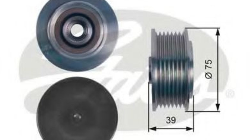 Sistem roata libera, generator HONDA ACCORD VII (CL) (2003 - 2008) GATES OAP7119 piesa NOUA