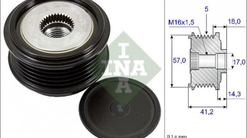 Sistem roata libera, generator Hyundai ix35 (LM, EL, ELH) 2009-2016 #2 252902A000