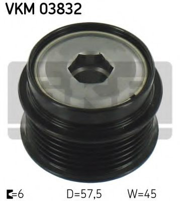 Sistem roata libera, generator JEEP WRANGLER III (JK) (2007 - 2016) SKF VKM 03832 piesa NOUA